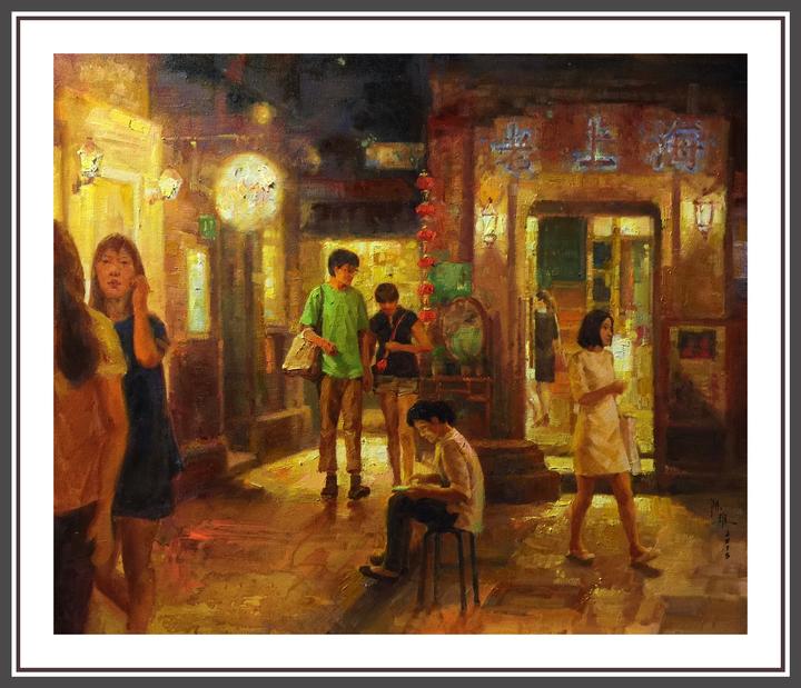 丰富多彩，陈维画作的万里风景_文化_埃及_新闻_华人头条