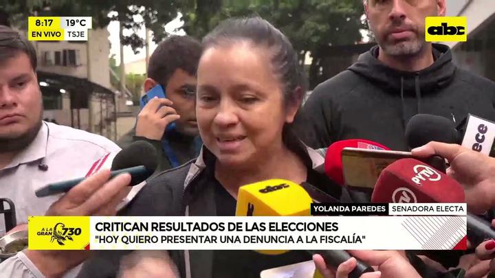 Sabotaje de elecciones”, según Yolanda Paredes - YouTube