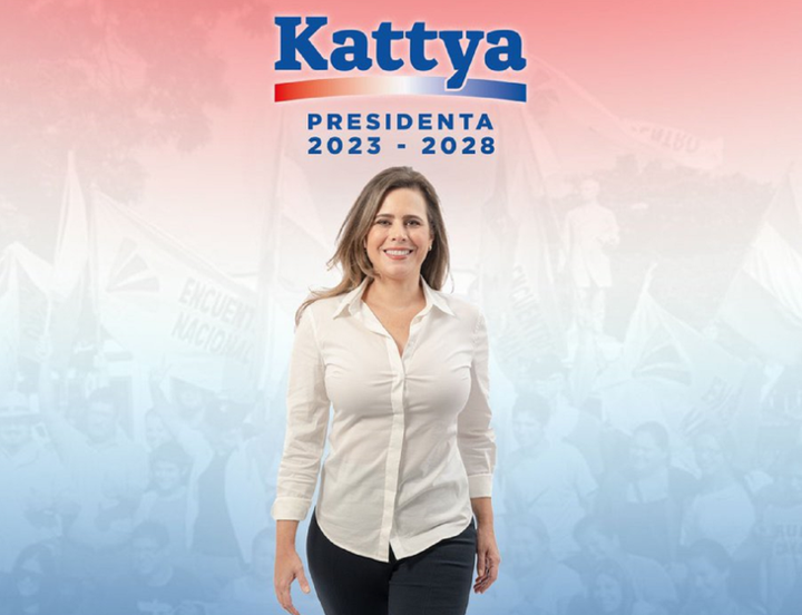 Kattya González se candidata para presidenta en 2023