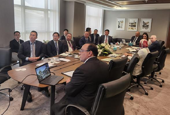 刘家强会见埃及国家管理和投资局穆罕默德·谢里夫少将_埃及_新闻_华人头条