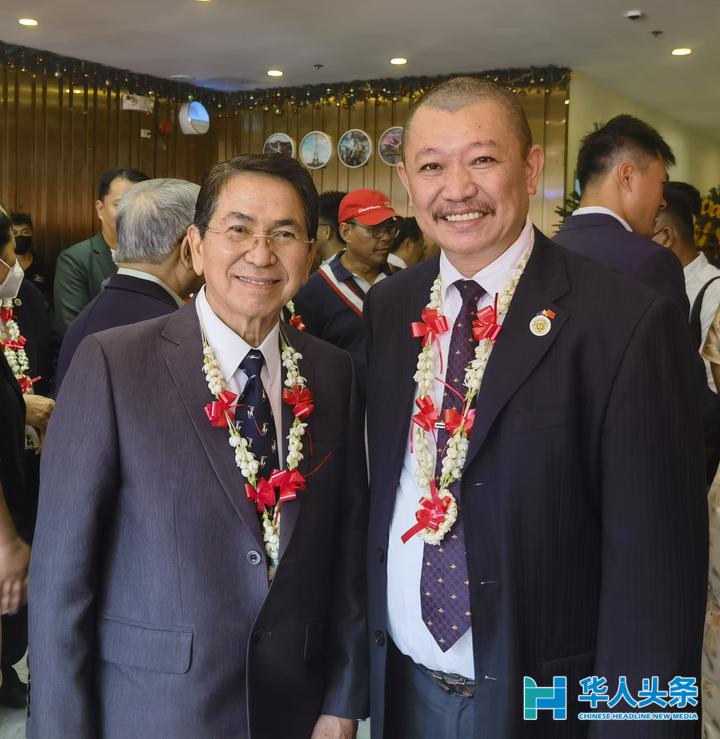 菲律宾福建总商会吴清泉会长应邀出席菲律宾广东大酒店开业剪彩活动