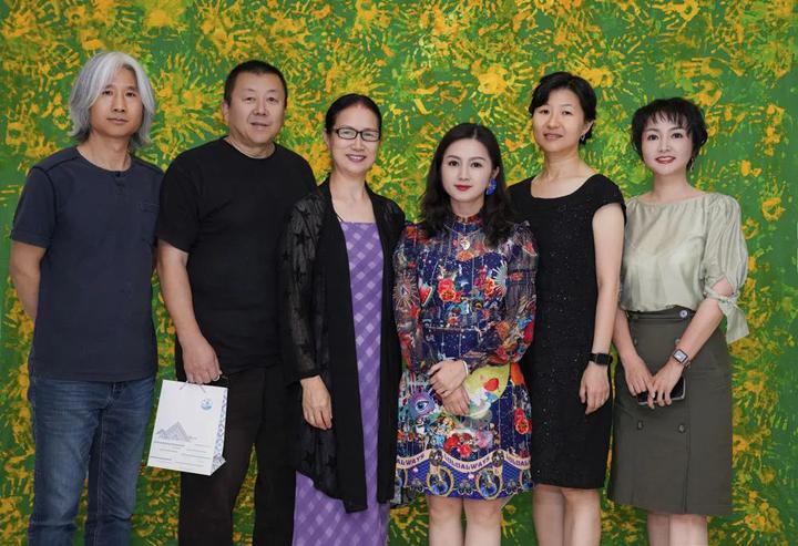 纪录片导演刘少青先生,画家成肖玉教授,周红女士,瑞尔森大学莫广莹