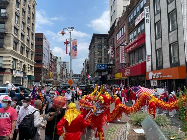 美國連江同乡會參加美东华人华侨慶祝美國國慶大游行/也是主办单位之一 ... ... ... .. ..._图1-9