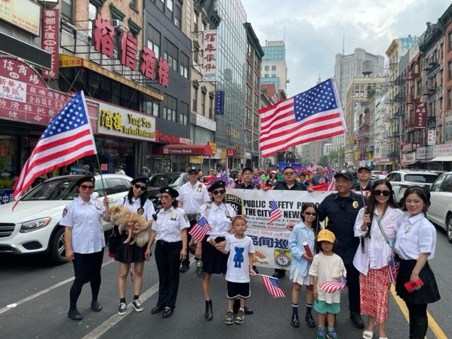 美國連江同乡會參加美东华人华侨慶祝美國國慶大游行/也是主办单位之一 ... ... ... .. ..._图1-40