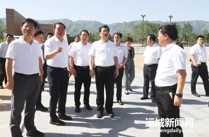 山西运城市：丁小强调研关公故里文化旅游景区文物保护和周边环境整治工作_山西_新闻_华人头条