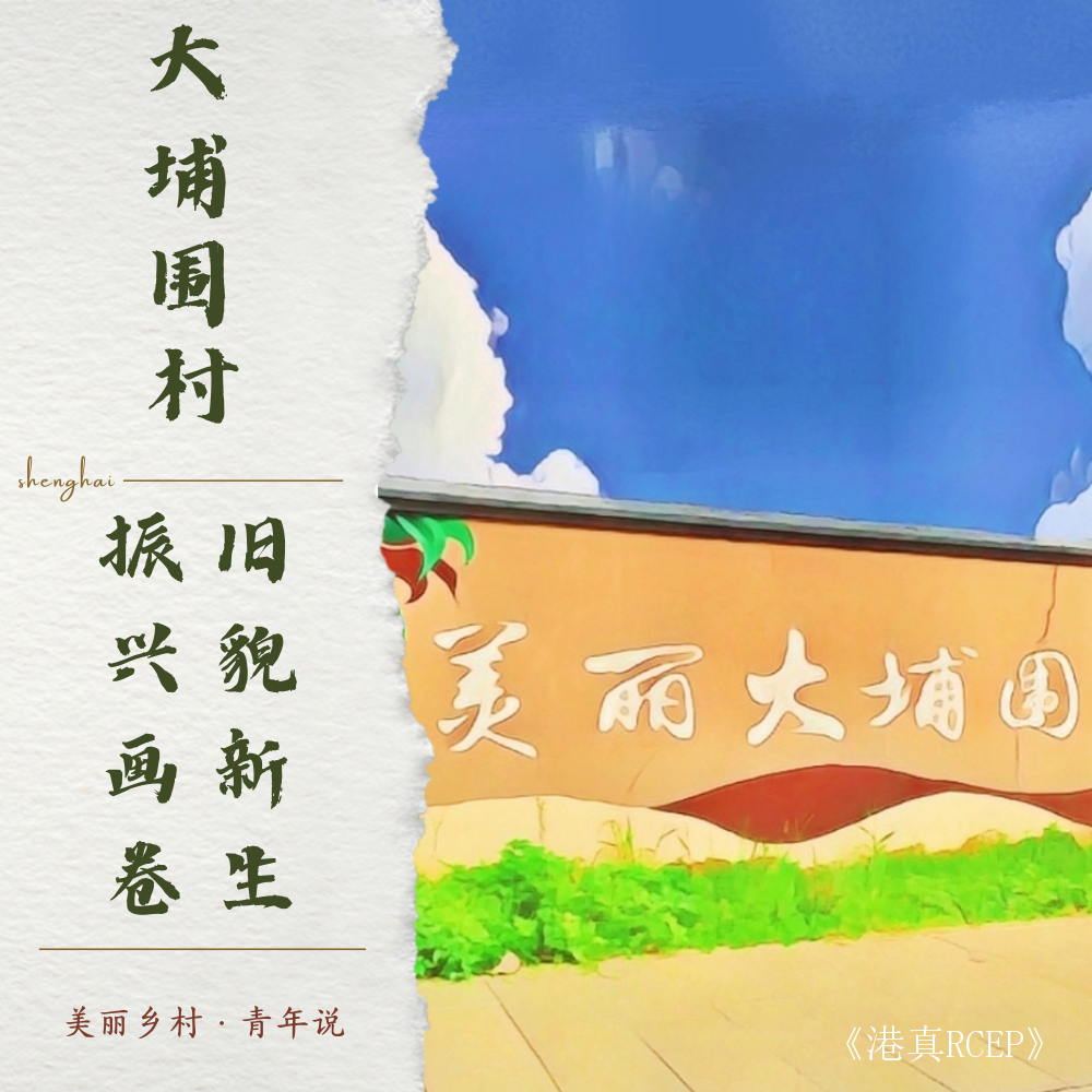 【美麗鄉村·青年說】大埔围村:振兴画卷,旧貌新生(普语)【港真】_全球_新闻_华人头条