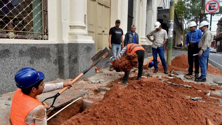 ANDE inicia excavaciones para cableado subterráneo en calle Palma - Última  Hora | Noticias de Paraguay y el mundo, las 24 horas. Noticias nacionales e  internacionales, deportes, política. Noticias de último momento.