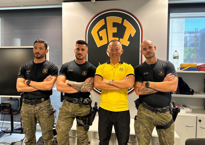 公羊会创始人何军一行拜访加泰警察mossos总部 汇聚慈善力 携手公益路