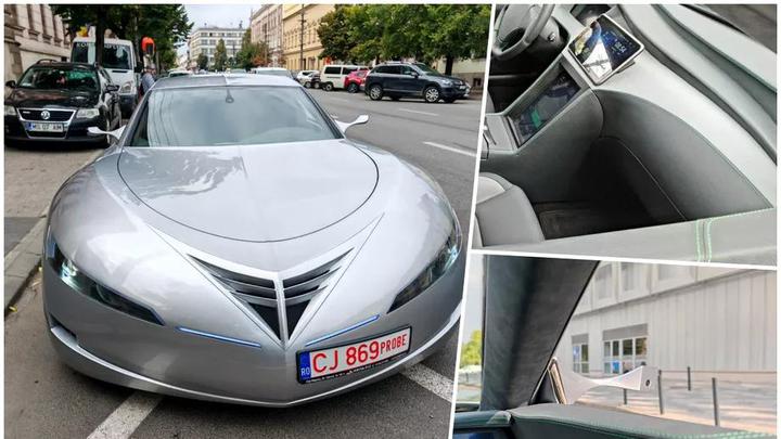 100辆罗马尼亚克卢日制造的电动汽车看起来比任何特斯拉都好它的续航里程为300公里但价格也很高照片