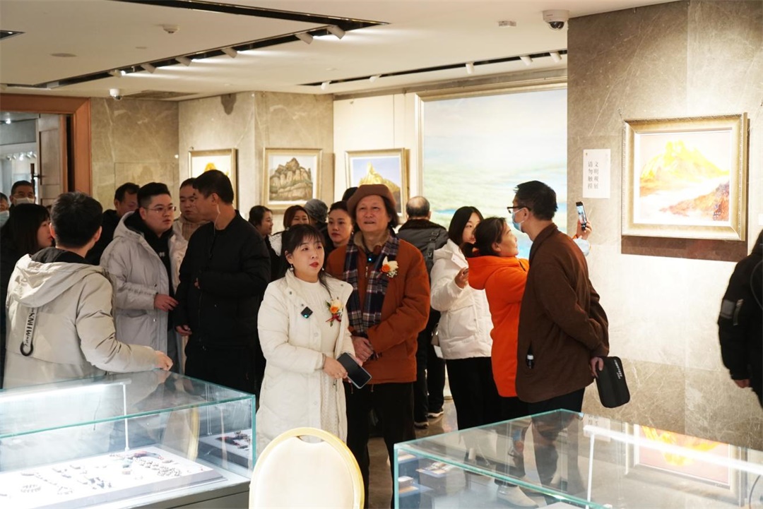 “温暖的阳光·写心写意”张国平从艺50周年精品展在西安成功开幕