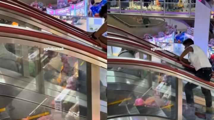 男童搭电动扶梯手指被夹伤 获救脱困后送院须缝针_纽约_新闻_华人头条
