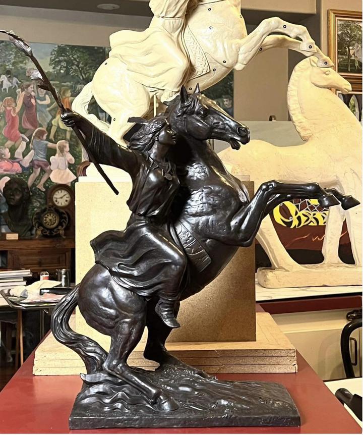 艺术之魂： 记世界知名雕塑家徐龙华_尼日利亚_新闻_华人头条