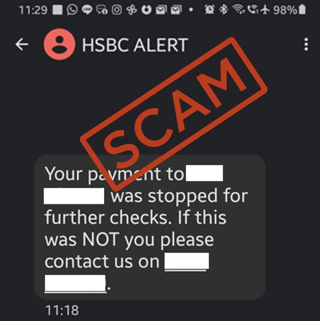 慎防！汇丰银行发布诈骗警告，促澳人勿轻信套路，短信手机号真假难辨_韩国_新闻_华人头条