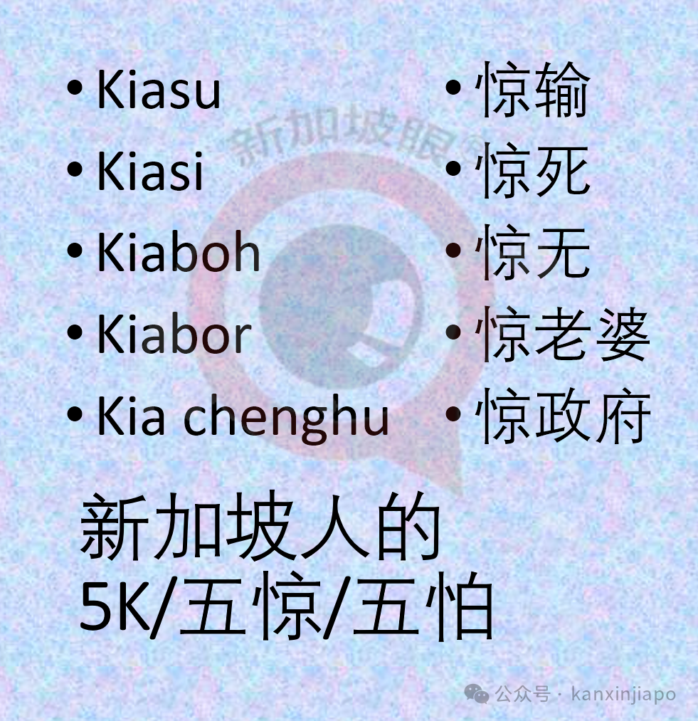 新加坡人最怕的五件事_新·生活_新加坡_新闻_华人头条