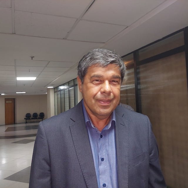 El titular de Capaco, Guillermo Mas Duarte, destacó la experiencia laboral de Hugo Arce dentro del MOPC y que aguardan una gran diligencia de su parte. Foto: Gentileza