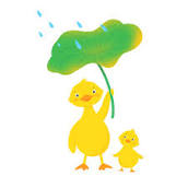 卡通小鸭子素材-卡通小鸭子图片-卡通小鸭子素材图片下载-觅知网