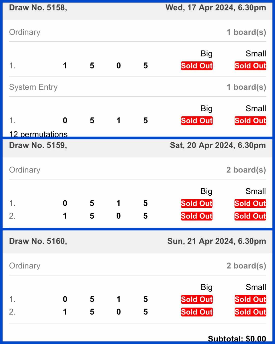 5月15日交棒日成红字万字票连续三期买不进