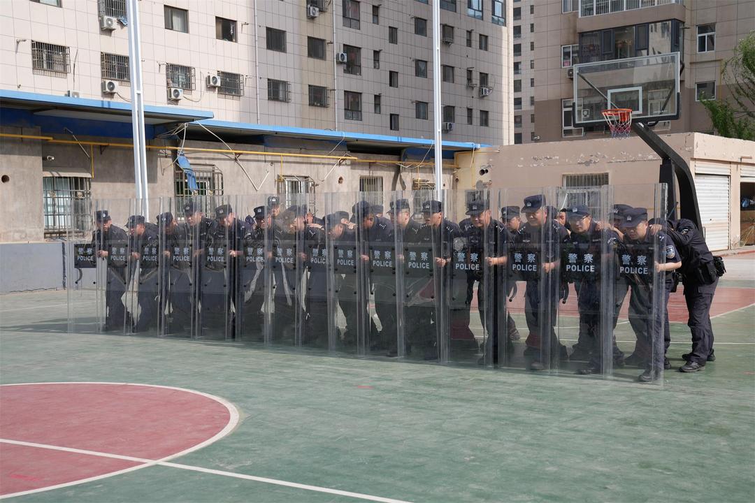 绥德县公安局开展警务实战技能培训