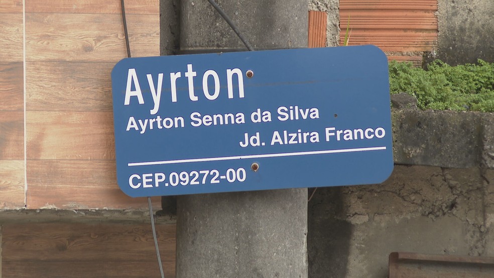Avenida Ayrton Senna da Silva no Jardim Alzira Franco — Foto: Renan Ferreira/TV Globo