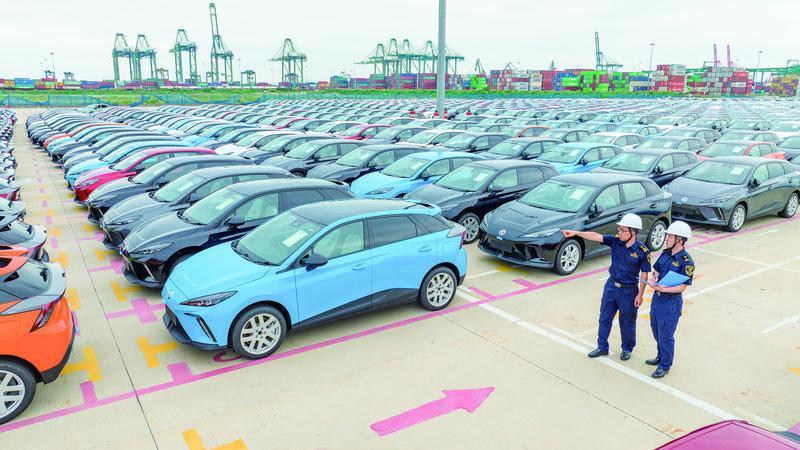 福州港江阴港区今年出口商品车已超万辆