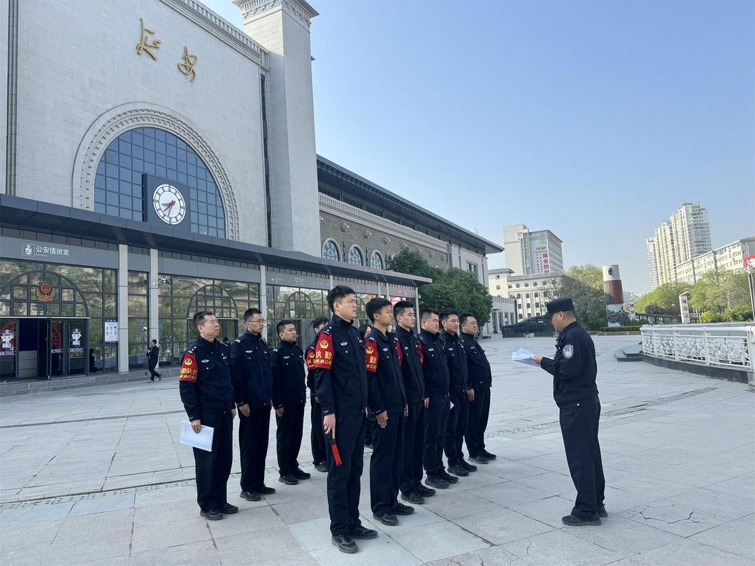 延安铁警：以练促战，给旅客看得见的安全感