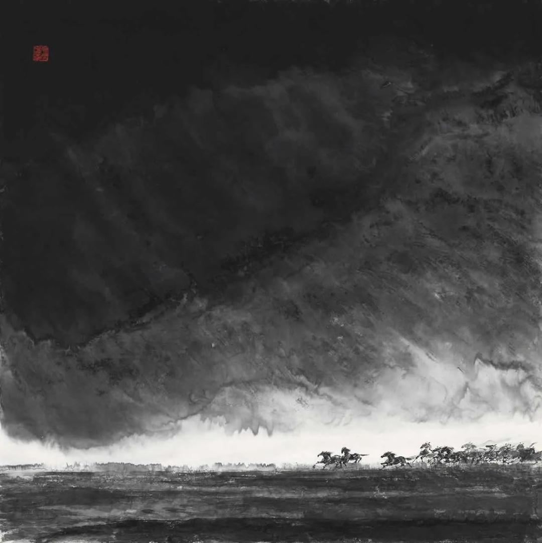 大海无垠,生命无限 旅日中国画家杨永琚的水墨创新探索_中国大陆_新闻_华人头条
