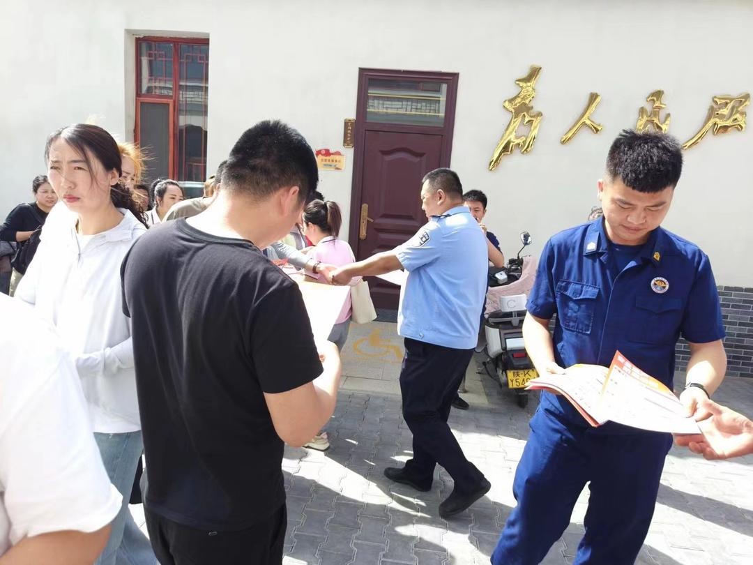 榆阳区鼓楼街道凯歌楼社区：消防安全进社区 筑牢安全“防火墙”