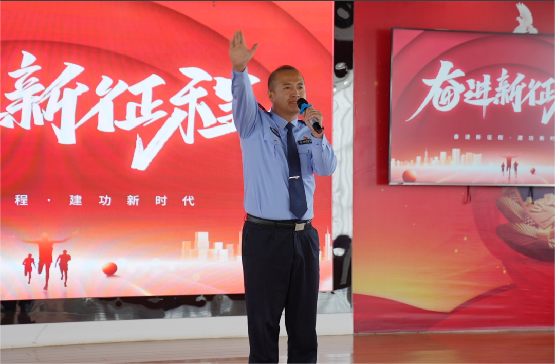 绥德县公安局举行庆祝建党103周年“讲述红色故事”诵读比赛