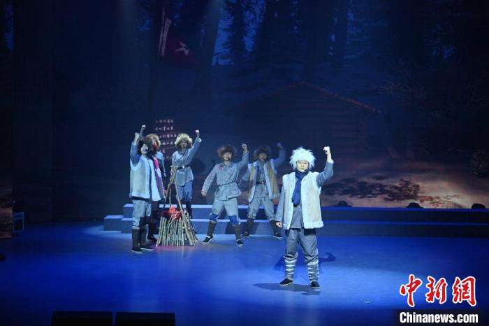 《炫·墨》之“东北抗联篇”长春首演 展现英烈斗争精神