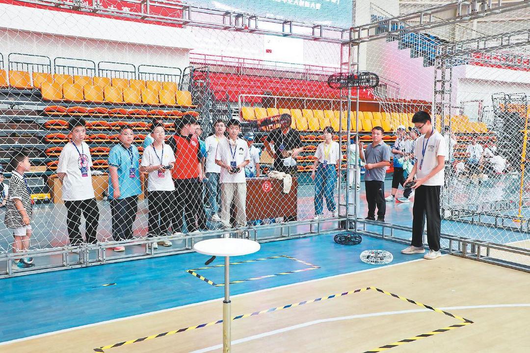 第八届全国青少年无人机大赛(陕西省赛)在靖边举行