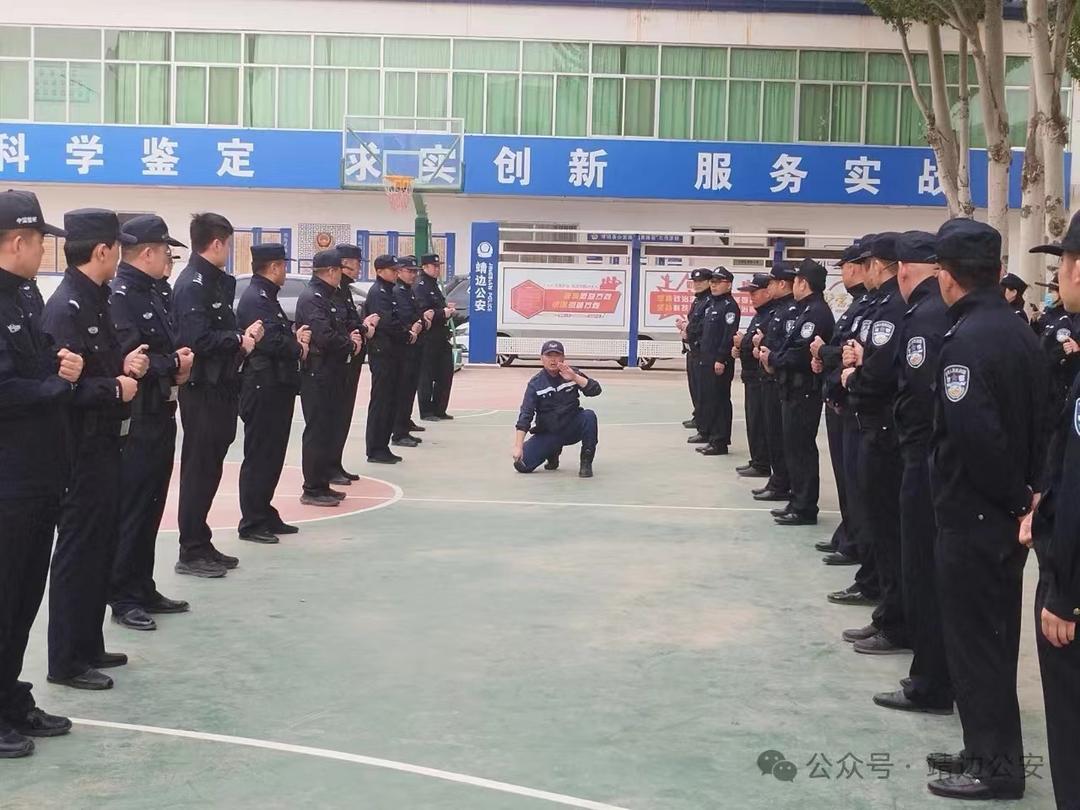 靖边公安“党建+”花式充电 为“夏季行动”注入新动力