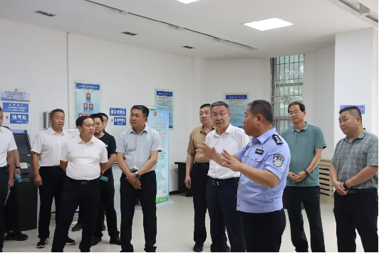 靖边县人大常委会调研公安局执法规范化建设及2024年重点工作