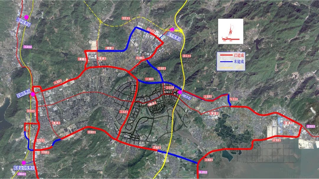 44公里,途经玉屏,音西,阳下,龙山,龙江,宏路,石竹,海口,城头等9个镇街