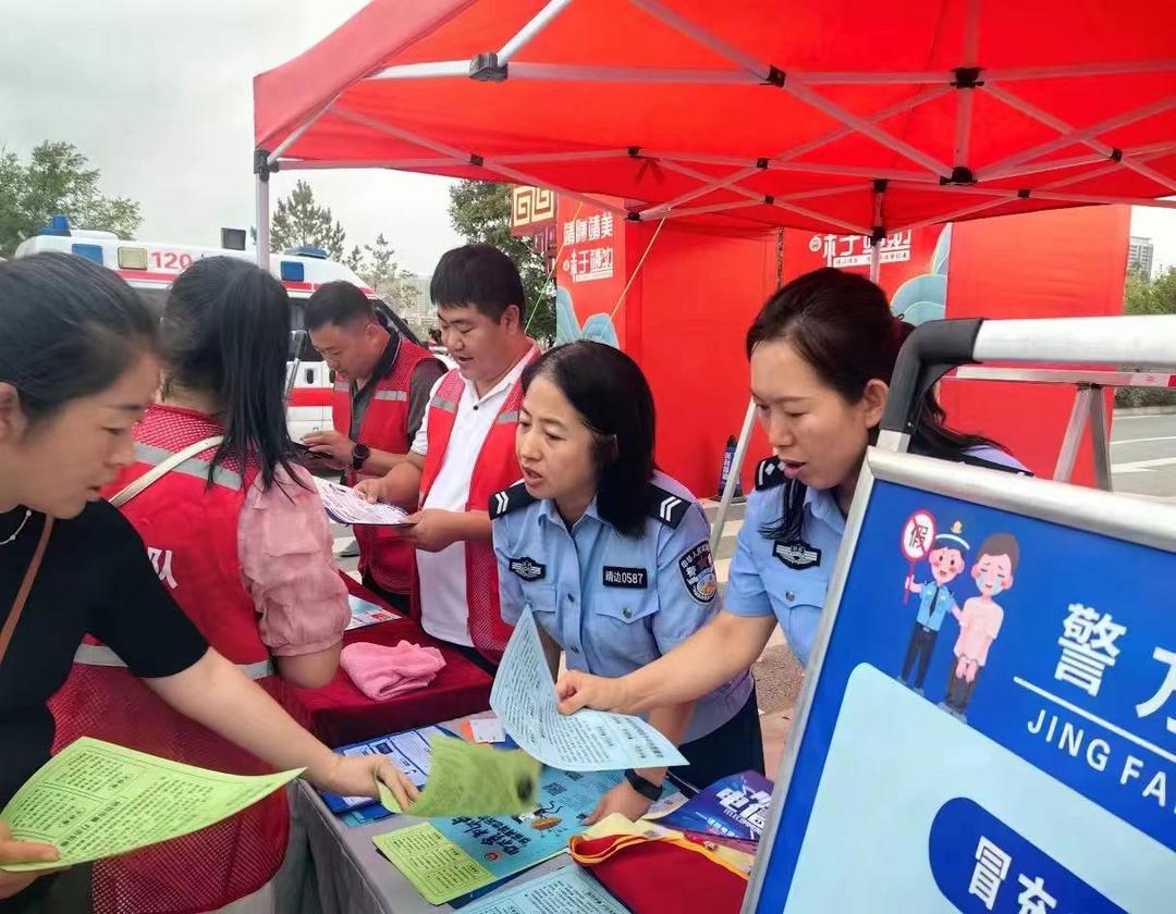 靖边公安：尽锐出击 点亮夏日平安之光