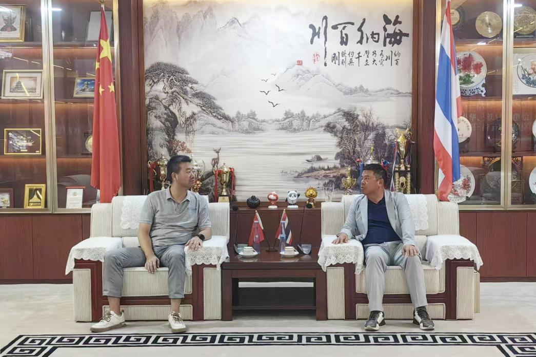 华人头条创始人黄其旺一行拜访泰国闽商商会_全球_新闻_华人头条