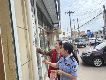 靖边公安新庄派出所：一堂生动的普法宣传课