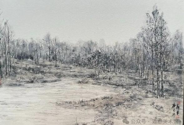 珍墨——黄新本水墨画作品展_阿尔及利亚_新闻_华人头条