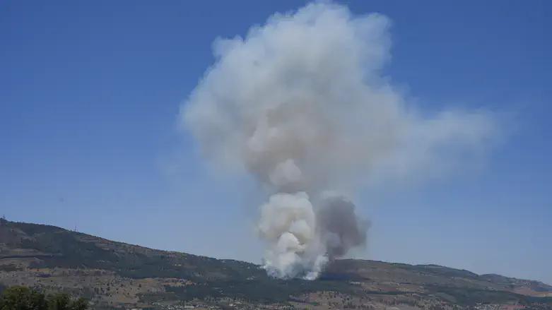 Hezbollah strikes in northern Israel