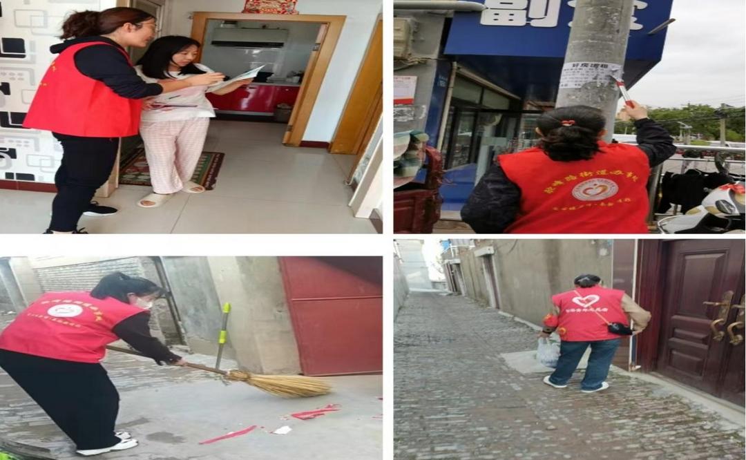 驼峰路街道长虹路社区开展“干净驼城·清新家园”宣传活动