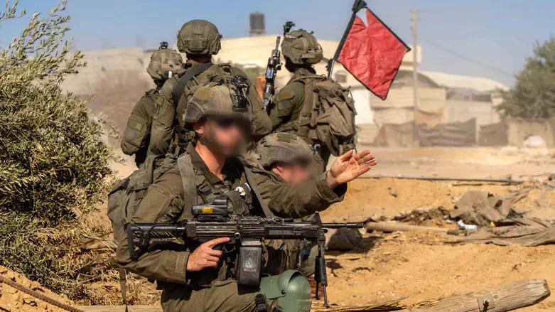 IDF soldiers in Rafah