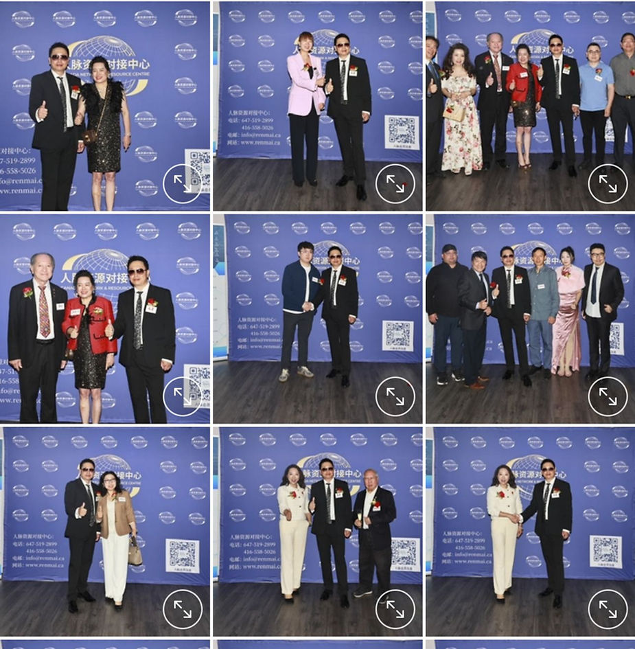 A collage of a group of people posing for a photo

Description automatically generated