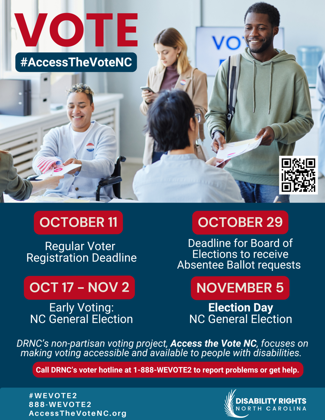 2024 Key Voting Dates in NC - DRNC