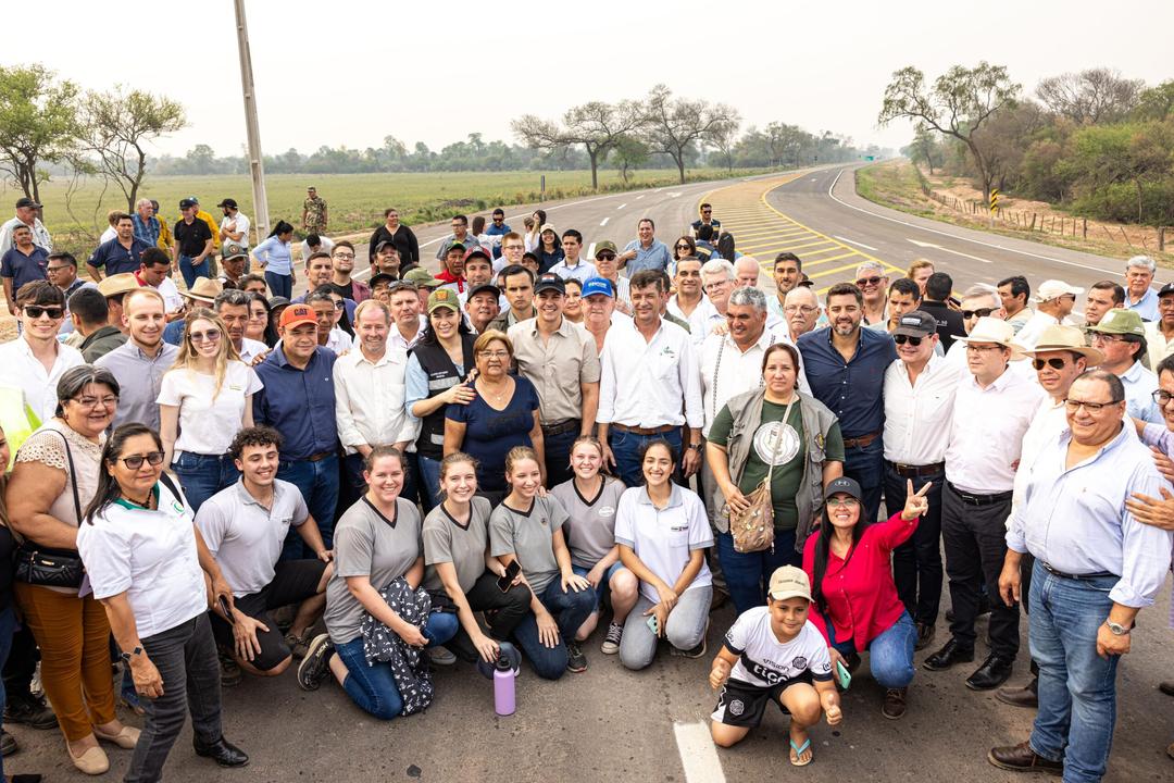 Habilitan Ruta de la Leche y Gobierno anuncia más inversión para el Chaco - .::Agencia IP::.