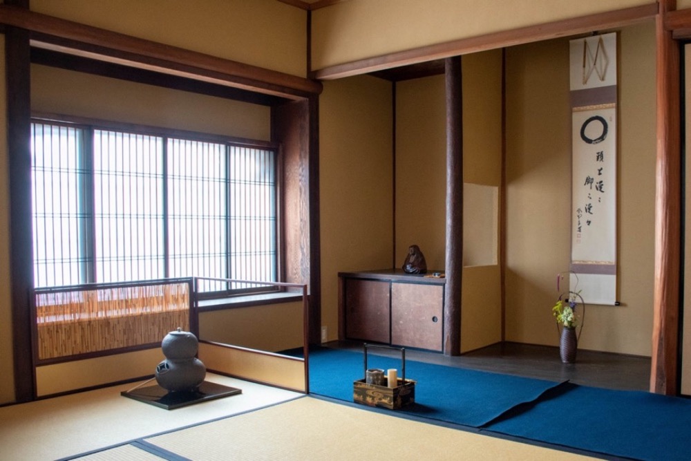 日本茶室挂轴堪称中日文化交流的微缩景观