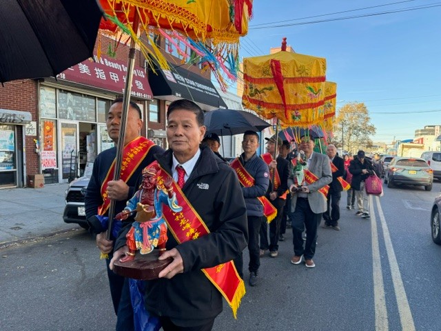 美国长乐石龙后山村龙峰境华光大帝千秋神诞庆典活动在纽约举行 ... ... ... ... ..._图1-28