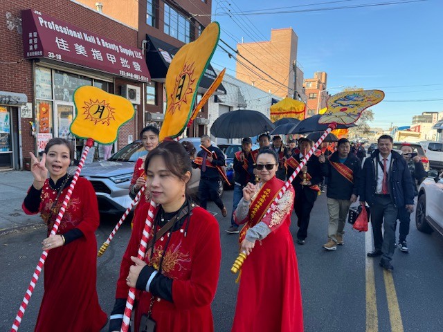 美国长乐石龙后山村龙峰境华光大帝千秋神诞庆典活动在纽约举行 ... ... ... ... ..._图1-23