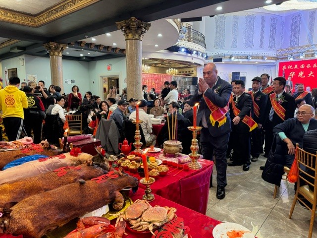 美国长乐石龙后山村龙峰境华光大帝千秋神诞庆典活动在纽约举行 ... ... ... ... ..._图1-94