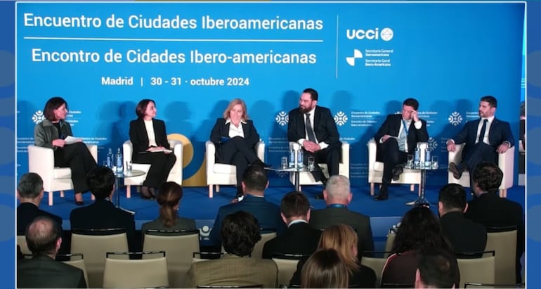 Nenecho en Madrid: el confuso discurso sobre tecnología y seguridad del  intendente de Asunción - Nacionales - ABC Color