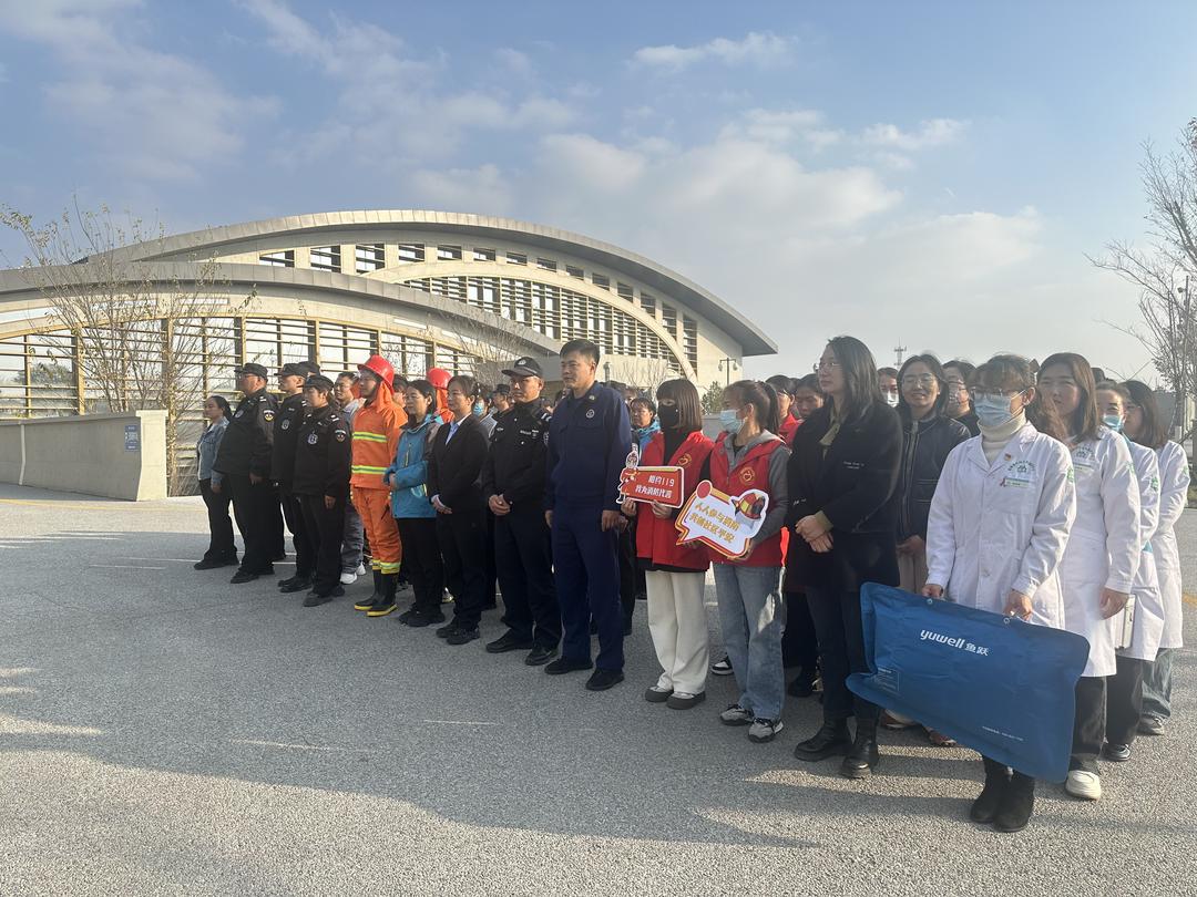 关注消防 珍爱生命——榆阳区兴中路社区开展消防主题宣传活动