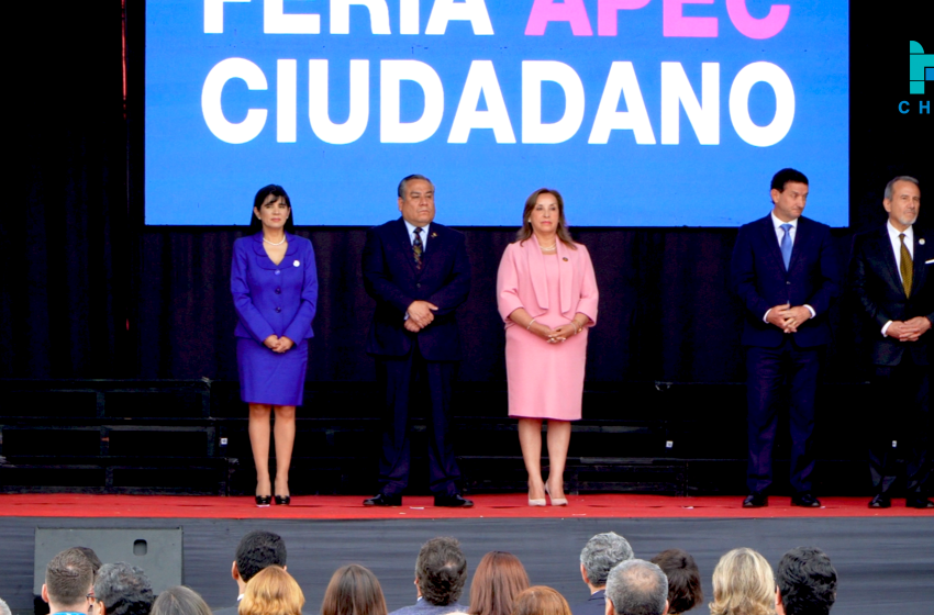  Dina Boluarte inauguró Feria APEC Ciudadano 2024